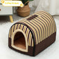 Portable Handle Pet Bed Small And Medium Sized Kennel Warm Cattery
