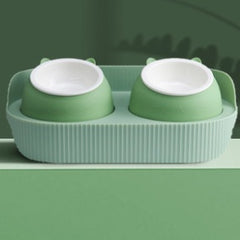 Pet Cat Bowl Ceramic Food Bowl Protect Cervical Spine Food Bowl Food Bowl