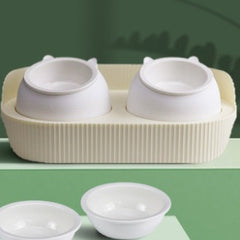 Pet Cat Bowl Ceramic Food Bowl Protect Cervical Spine Food Bowl Food Bowl