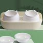 Pet Cat Bowl Ceramic Food Bowl Protect Cervical Spine Food Bowl Food Bowl