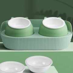Pet Cat Bowl Ceramic Food Bowl Protect Cervical Spine Food Bowl Food Bowl