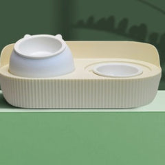 Pet Cat Bowl Ceramic Food Bowl Protect Cervical Spine Food Bowl Food Bowl