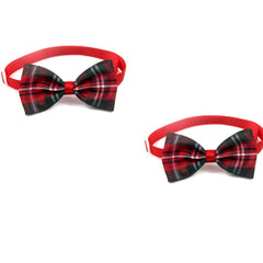 Plaid Pet Tie Cat Dog Scarf Accessories Pet Accessories