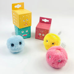 Kitty Calling Ball Toy Light-emitting Cat Teasing Ball Catnip Sound Molar Long Lasting Self-Hi Relieving Stuffy Dog Toy Pet Products